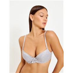 Бюстгальтер T-Shirt жен. Versailles серый Infinity Lingerie