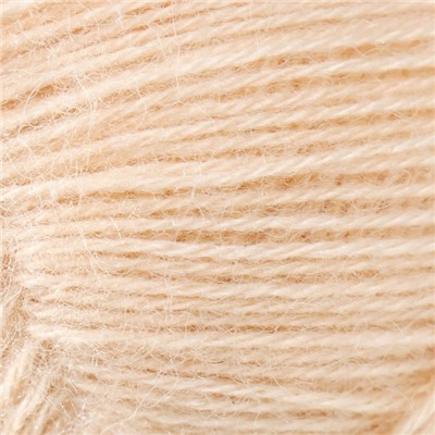 Пряжа для вязания спицами, крючком ALIZE, Angora Gold, 20% шерсть, 80% акрил, 550 м/100 г, (67 молочно-бежевый)