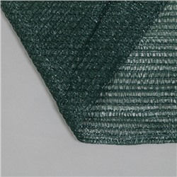 Сетка затеняющая, 3×10 м, плотность 35 г/м², тёмно-зелёная