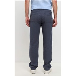 Брюки лен F111-0851 d.grey