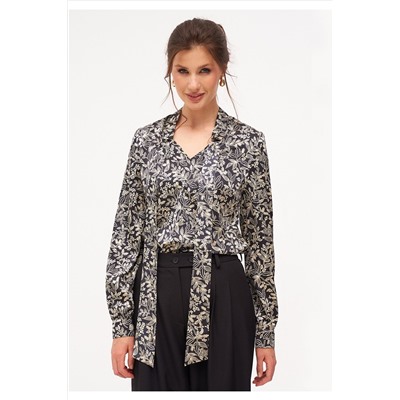 Блуза KaVaRi 4015 черный_принт