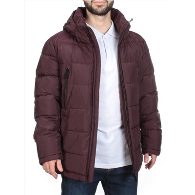 4707 BURGUNDY Куртка мужская зимняя ROMADA (200 гр. холлофайбер)