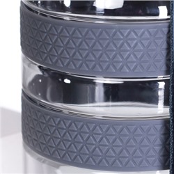 Бутылка для воды спортивная Woohooo H2O цвет Gray 850 ml/ уп60