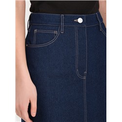 Юбка джинсовая синяя