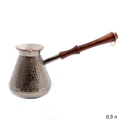 Турка для кофе медная 0,54 л Виноград / 16637 /уп/