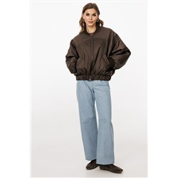 Куртка EOLA 3034.1 шоколад/т.изумруд