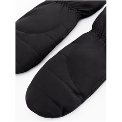 Варежки женские черный