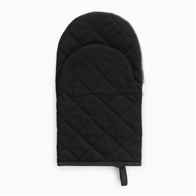 Варежка - прихватка новогодняя «Этель. Мгновения зимы», 15×28 см, саржа, 100% хлопок, ватин 250 г/м²