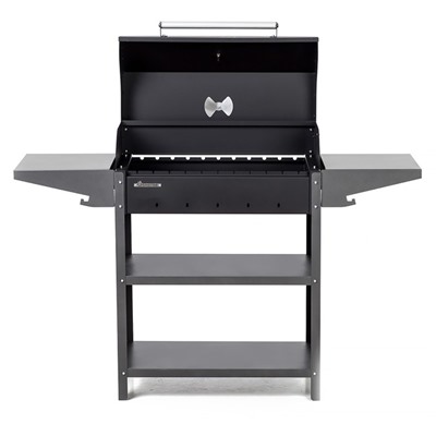 Мангал Family Standart BBQ FSB2000, 133.2×44.1×96.6 см, 2 мм, крышка, боковые полки