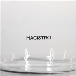 Заварочный чайник Magistro «Шейди», 750 мл, металлическое сито, стекло