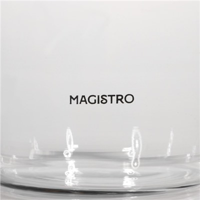 Заварочный чайник Magistro «Шейди», 750 мл, металлическое сито, стекло