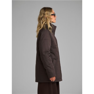 Плащ женский коричневый