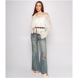 Лонгслив+топ #КТ2979, лайм