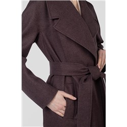 01-11688 Пальто женское демисезонное (пояс)