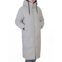 W8236M LT. GRAY Пальто зимнее женское оверсайз (200 гр. био-пух)