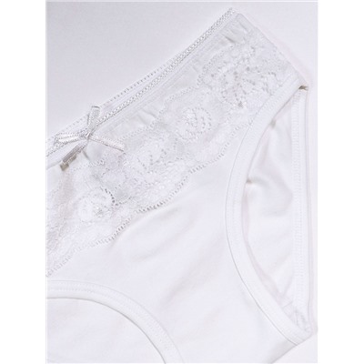 5212-01 Трусы для девочек белые (BAYKAR)