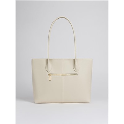 Женская кожаная сумка Richet 3295LG 891 Бежевый