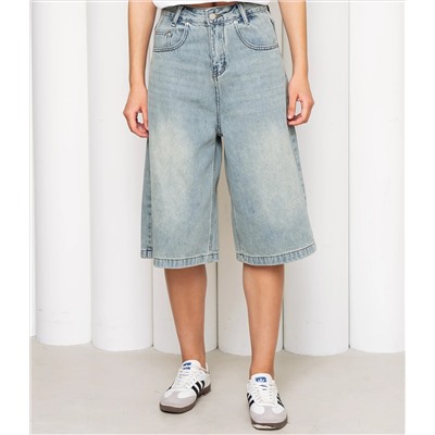 Джинсовые шорты #КТ3256, голубой