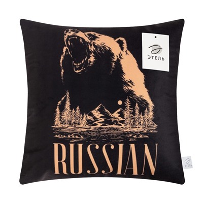 Подушка декоративная «Этель» Russian, 40×40 см, велюр