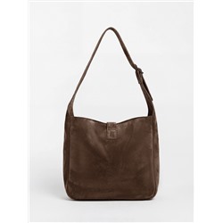 Женская кожаная сумка Richet 3210LNC 887 Шоколад