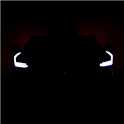Электромобиль Bugatti Divo, EVA колёса, кожаное сидение, цвет синий