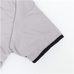 Куртка для больших собак, мембрана, XL (ДС 40, ОШ 41, ОГ 56 см),серо-оранжевая