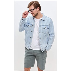 Куртка джинс P411-1250 l.blue
