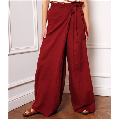 Брюки #КТ88693, терракотовый