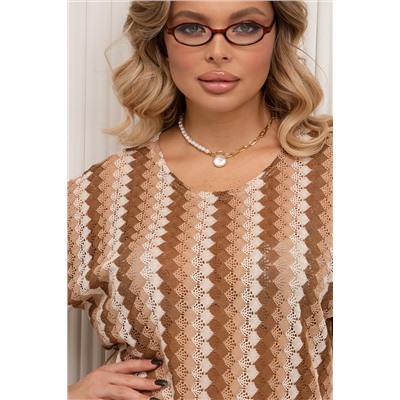 Блузка трикотажная с принтом Селеста №19