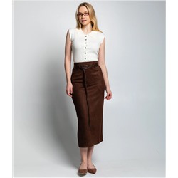 Юбка #КТ335 (1), шоколадный