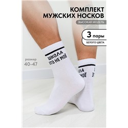 Носки Школа мужские 3 пары