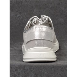 05-FDD36-2P SILVER Кроссовки женские (натуральная кожа)