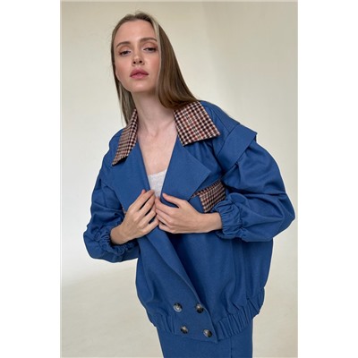 Жакет женский  DENIM075/01/Синий