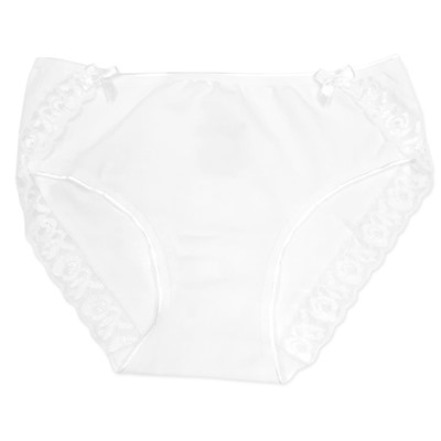 5225-01 Трусы для девочек белые (BAYKAR)