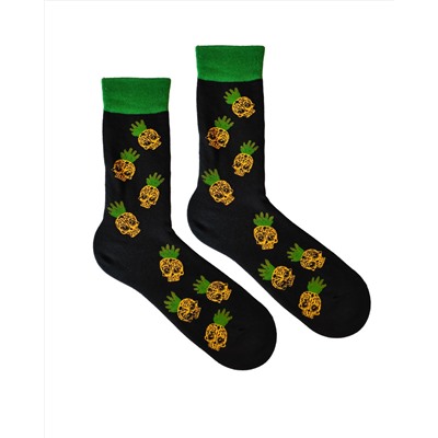 Носки р.35-40 "Niceee" Ананас-Череп