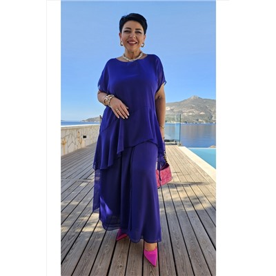 Блуза, брюки Vittoria Queen 24153 ярко-фиолетовый