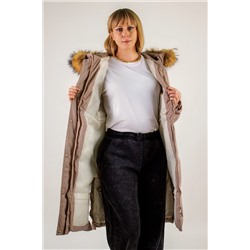 Парка с капюшоном натуральный мех арт. 623 НАТАЛИ, 1199649
