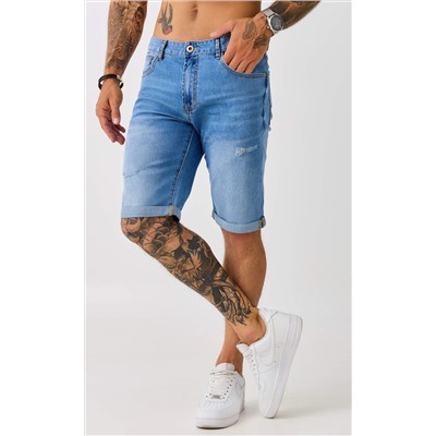Шорты джинс FA211-0972 l.blue