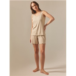 Шорты домашние женские SL HOME Soft Home, бежевые