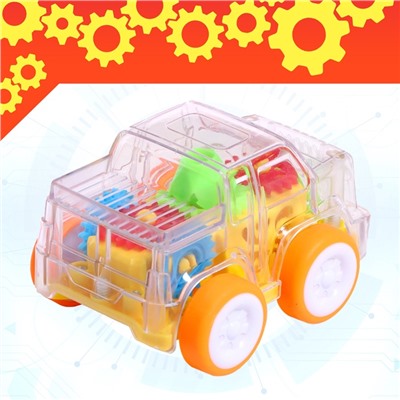 Машинка «Шестерёнка», с запуском от пистолета