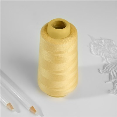 Нитки 40/2, 2700 м, светло-жёлтые