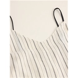 Сорочка ночная с тонкими лямками женская SL HOME Linen