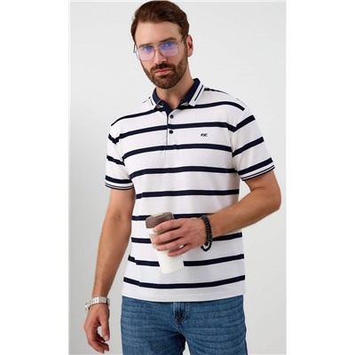 Футболка-поло F511-07-208b white