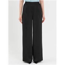 Брюки атласные чёрного цвета