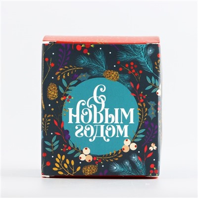 Новогодний шар ёлочный «Сказочного нового года», на Новый год, d = 6 см