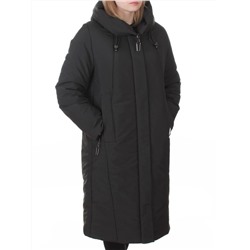 M-9098 DK. GREEN Пальто зимнее женское (верблюжья шерсть, 120 гр. холлофайбер)