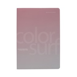 Тетрадь 40 листов, в линейку, BrunoVisconti. Color Surf.Morandi Pink