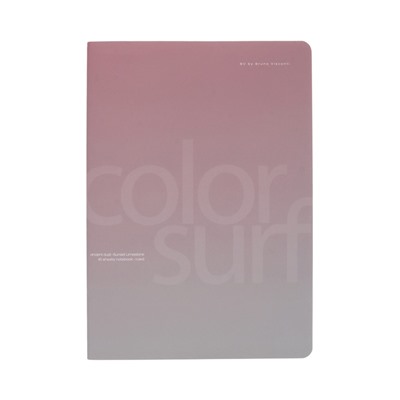 Тетрадь 40 листов, в линейку, BrunoVisconti. Color Surf.Morandi Pink