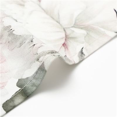 Кухонный набор «Этель. Пионы»: полотенце 40×73 см, прихватка 19×19 см, фартук 60×65±5 см