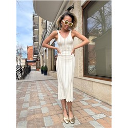 Платье TEONA, Светлый беж